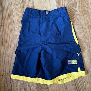 Sesame Street ELMO Blue and Yellow Kids Shorts size 5t‎ vintage y2k